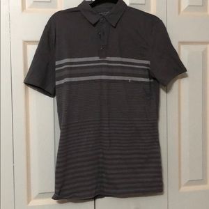 Striped button down shirt